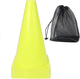 10Pcs Agilitys Cone Football Training Maker Bucket Field Skating Marker Soccer Training Marker Obstacle Cone
