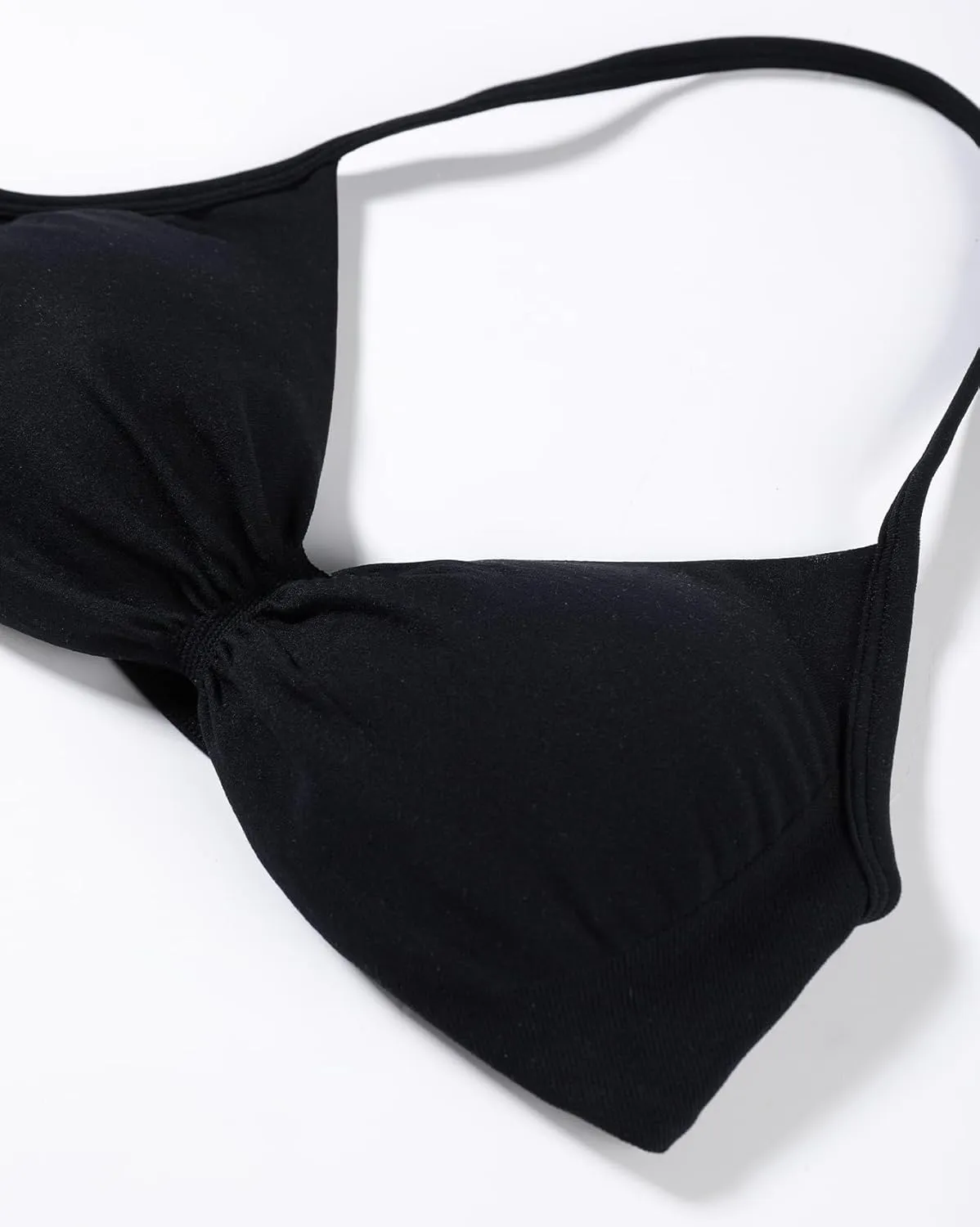 AUROLA Influence Strappy Bra Sports Bras for Women, Backless Padded Impact Strappy Bra Workout Gym Yoga with Removable Cups