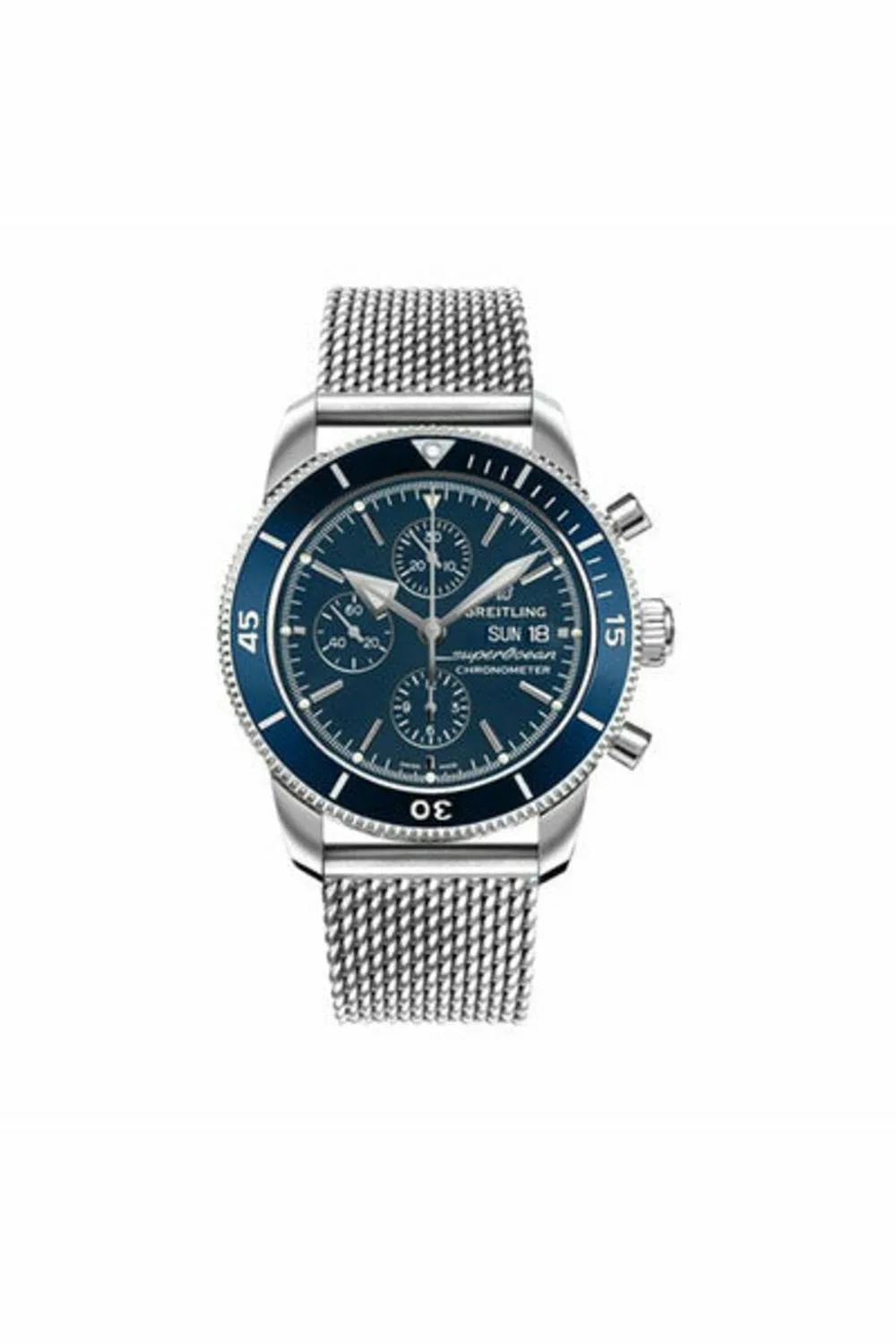 breilting superocean heritage chronograph 44mm men's watch ref. a13313161c1a1