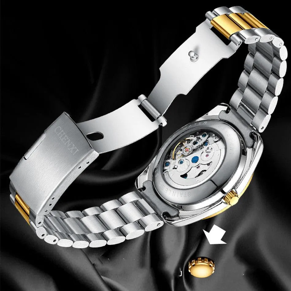 CHENXI Moonphase Automatic Mechanical Watch For Men 8801