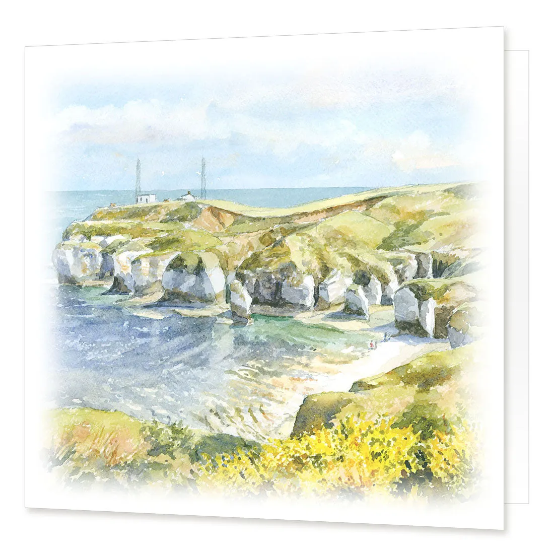 Flamborough Head Greetings Card