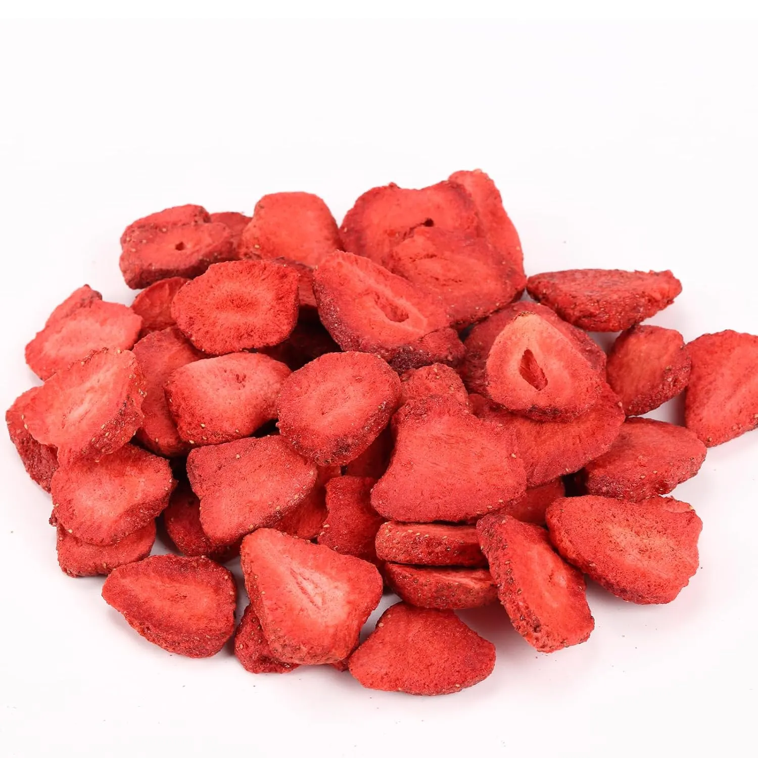 Freeze Dried Strawberry Slices 11.7 oz (332 g)  Resealable Airtight Bucket | Crunchy All-Natural Fruit Snack, No Added Sugar, Lightweight for Camping, Baking & Smoothies