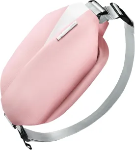 Inateck Sling Bag X, Multi-pocket Crossbody Shoulder Chest Bag with Adjustable Shoulder Strap, Water-resistant Waist Fanny Pack for Men, Women, Travel, Daily Use, Cycling, Hiking, Pink, Large
