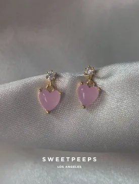 Jelly Heart Studs