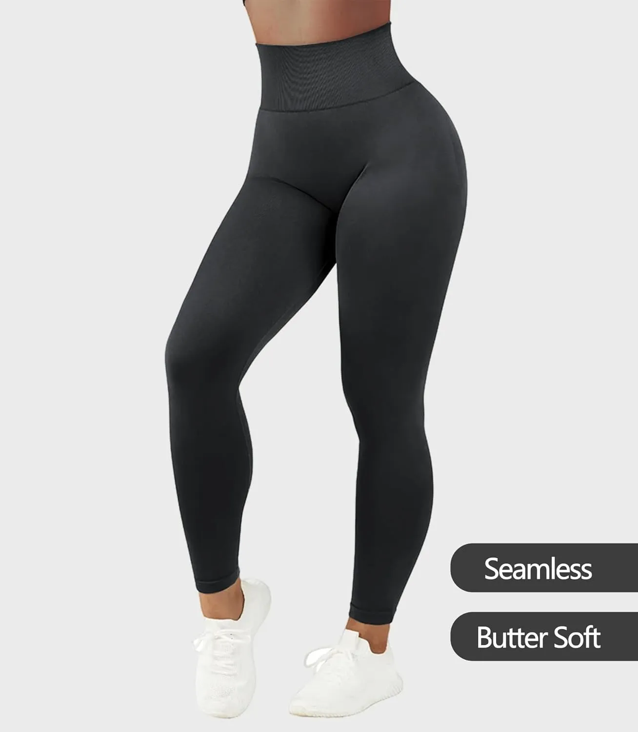 JGS1996 Hidden Scrunch Butt Lifting Leggings for Women Tummy Control High Waisted Workout Gym Seamless Impact Yoga Pants