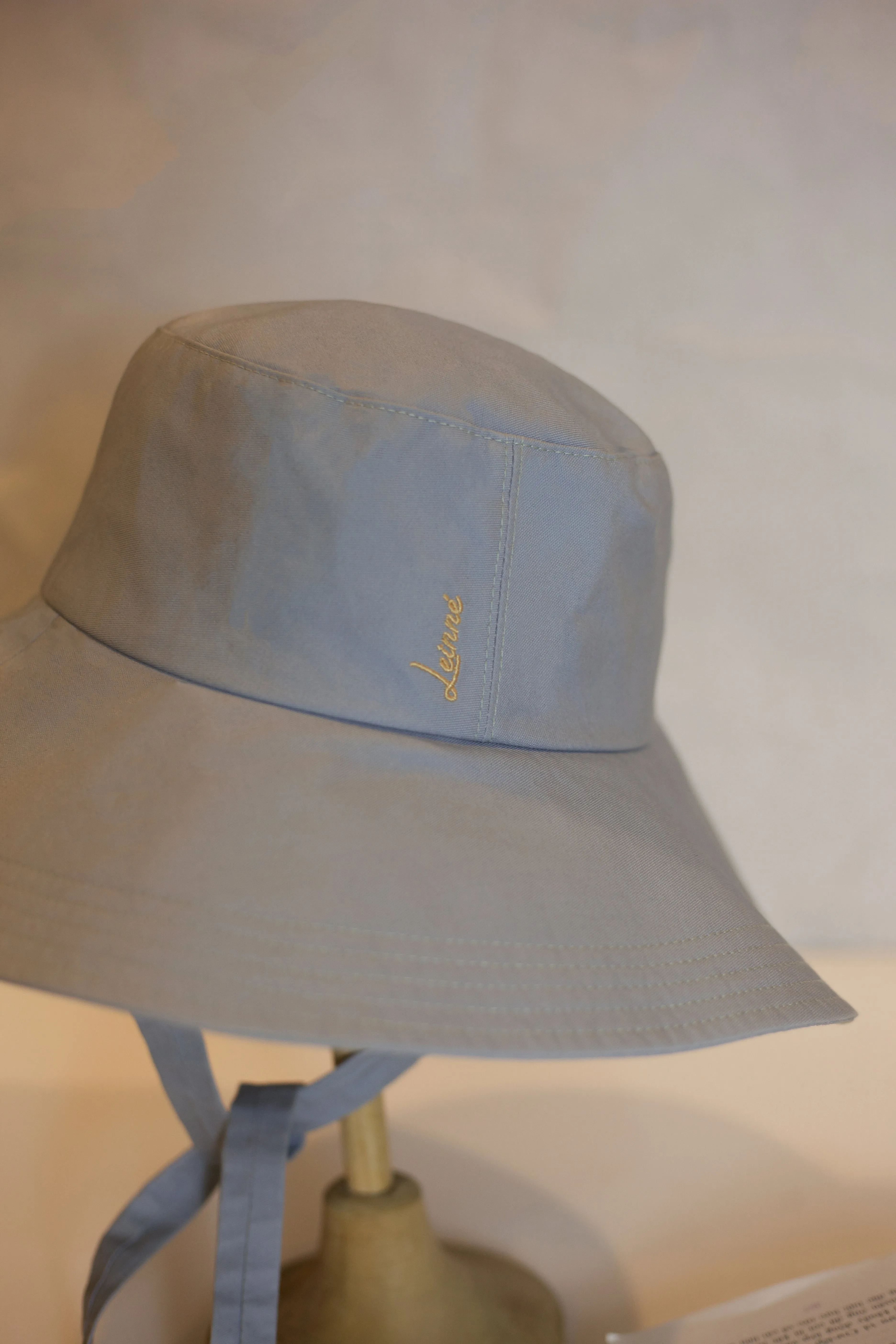 Lu downturn brim cotton hat
