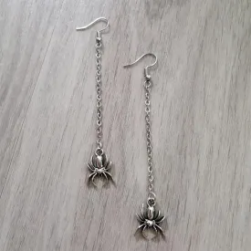 MAYTRENDS  - Long Spider Chain Earrings
