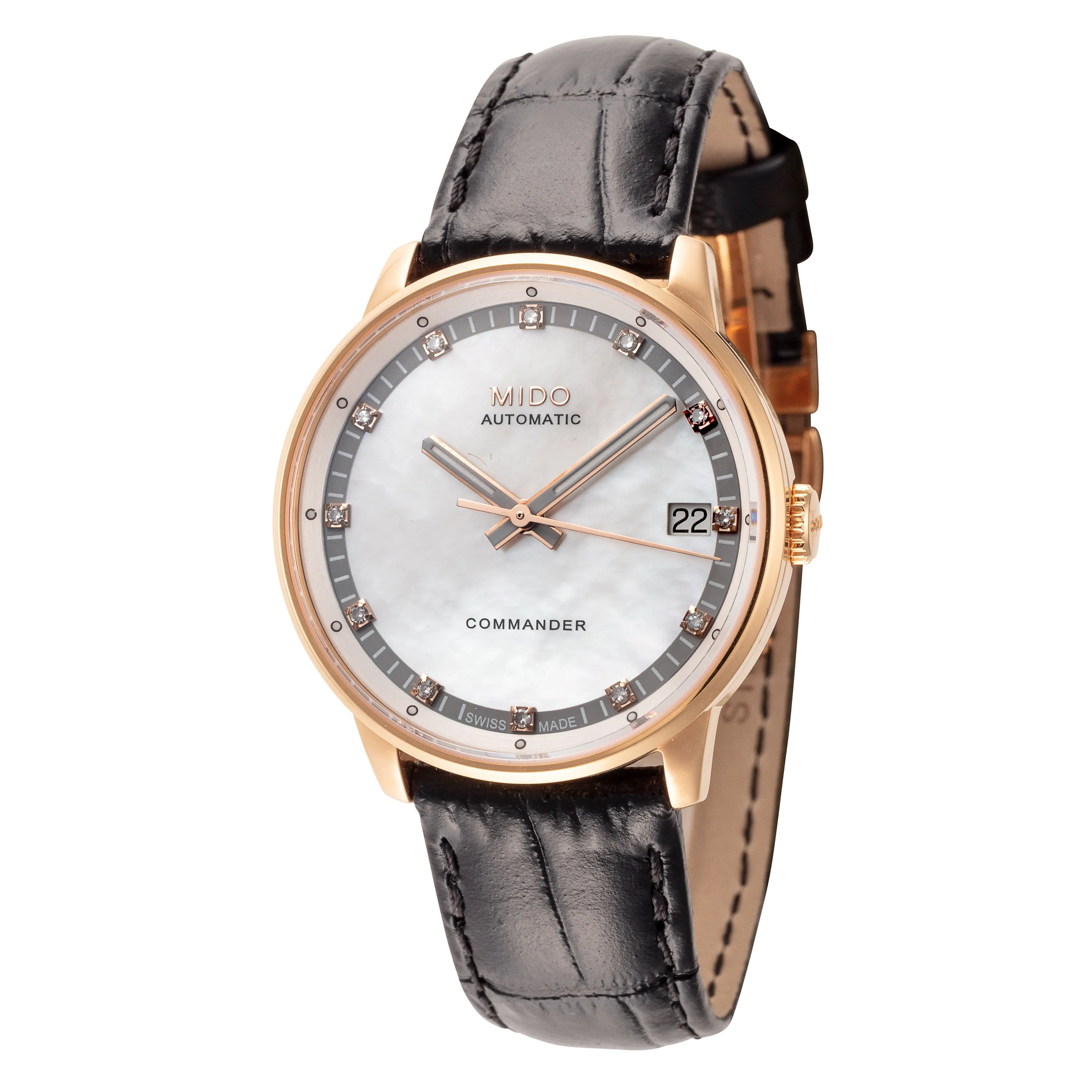 Mido Women's M016.207.36.116.80 Commander II 33mm Automatic Watch