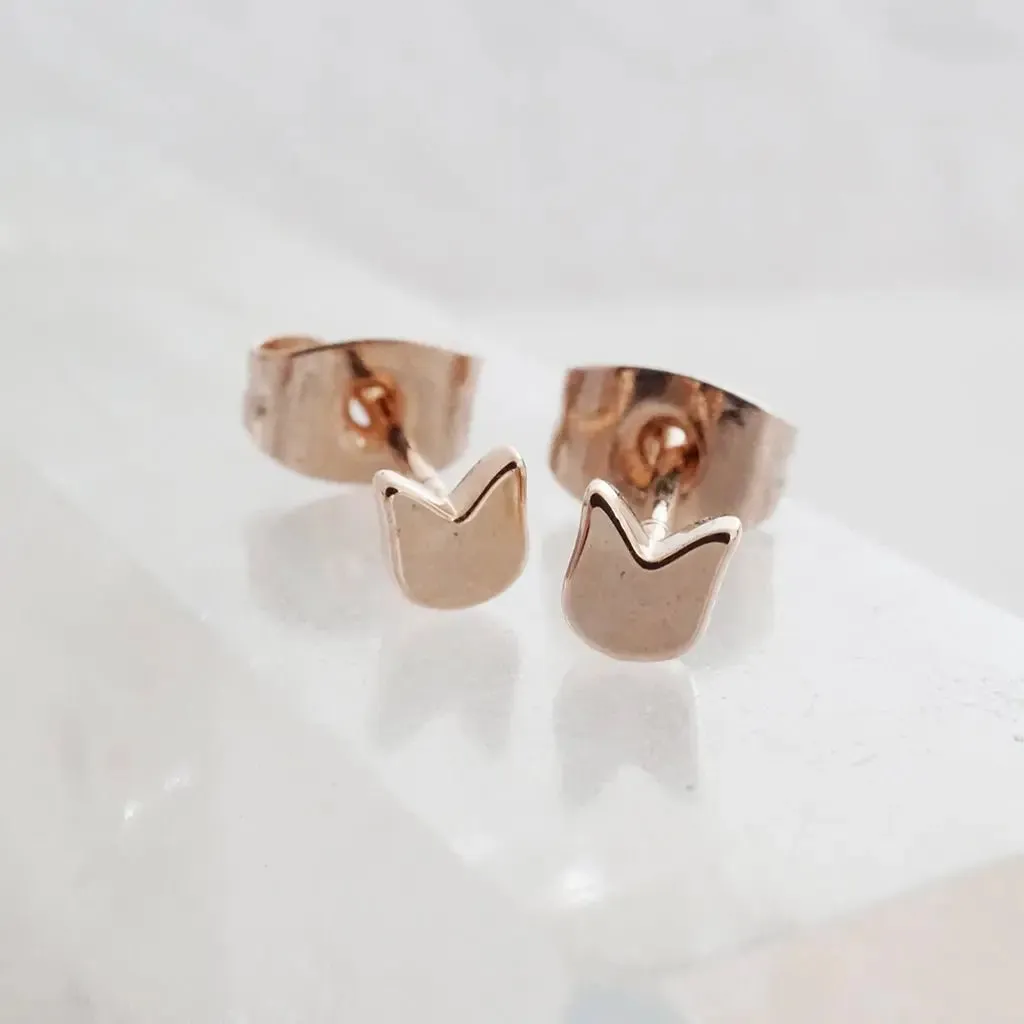 Mini Cat Stud Earrings