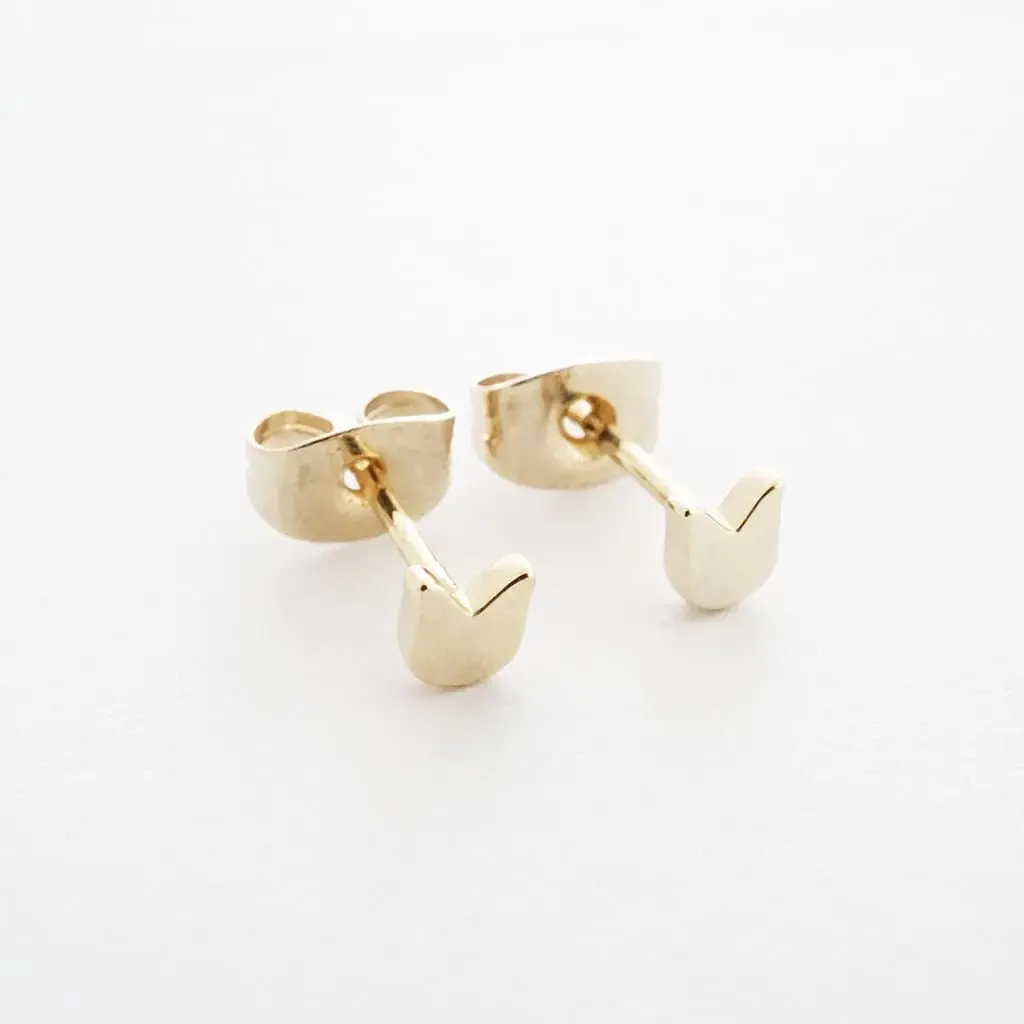 Mini Cat Stud Earrings