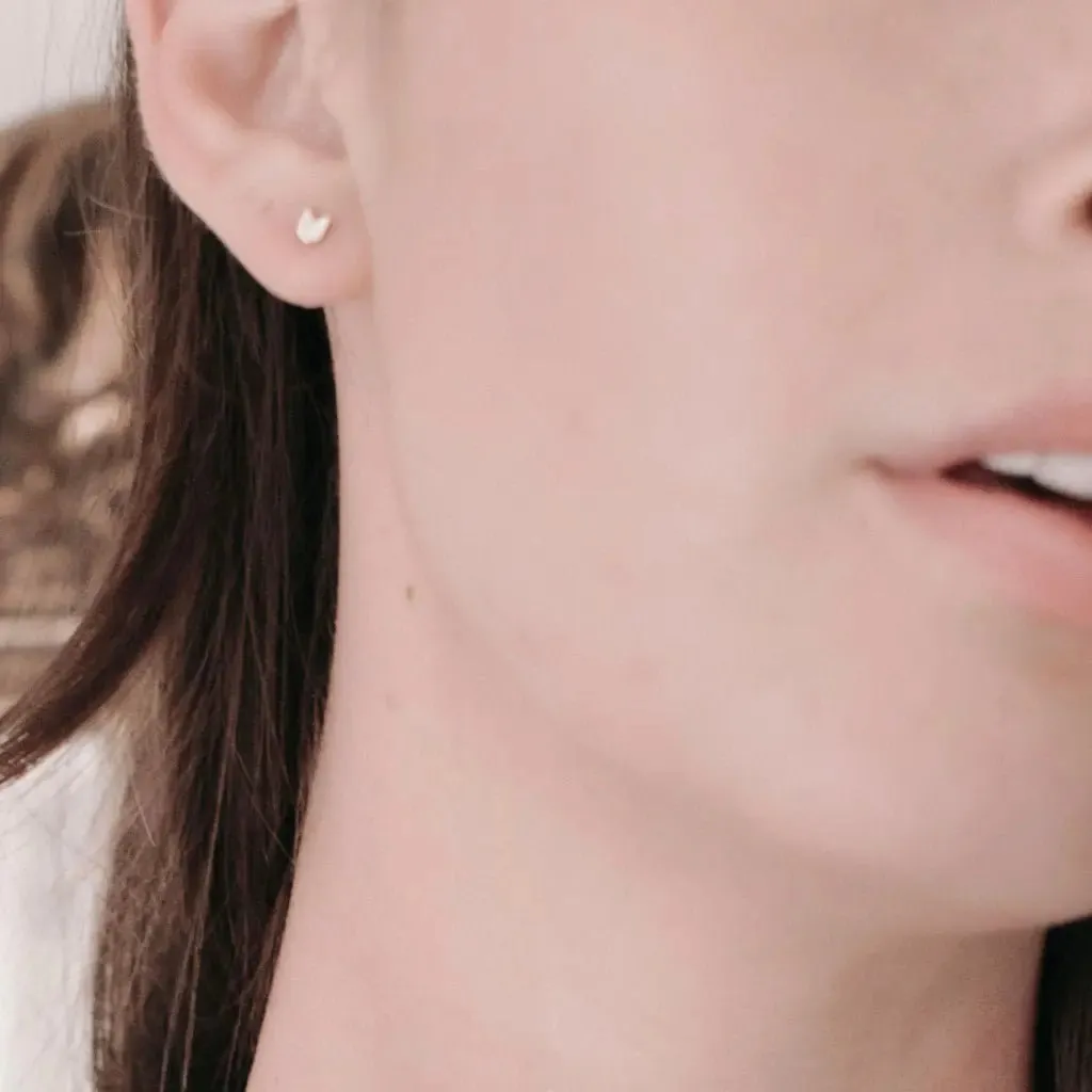 Mini Cat Stud Earrings