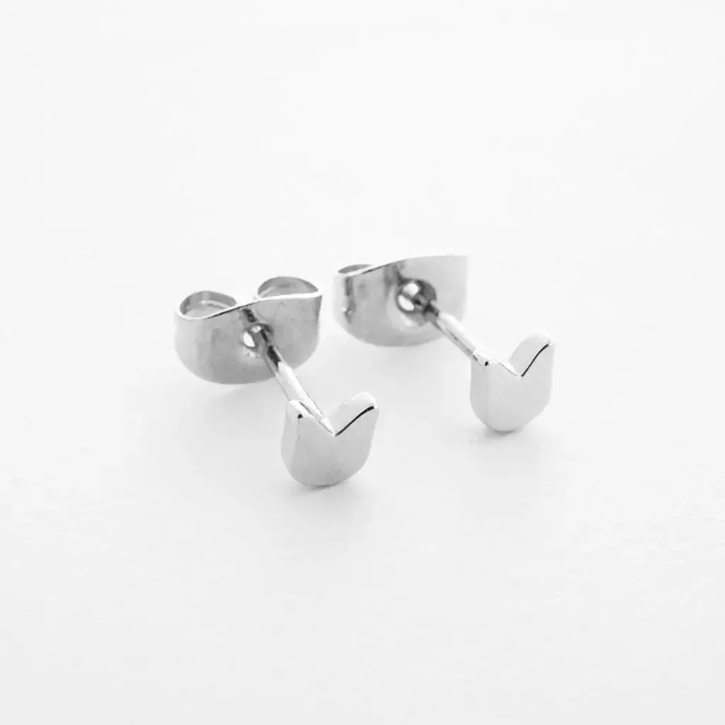 Mini Cat Stud Earrings