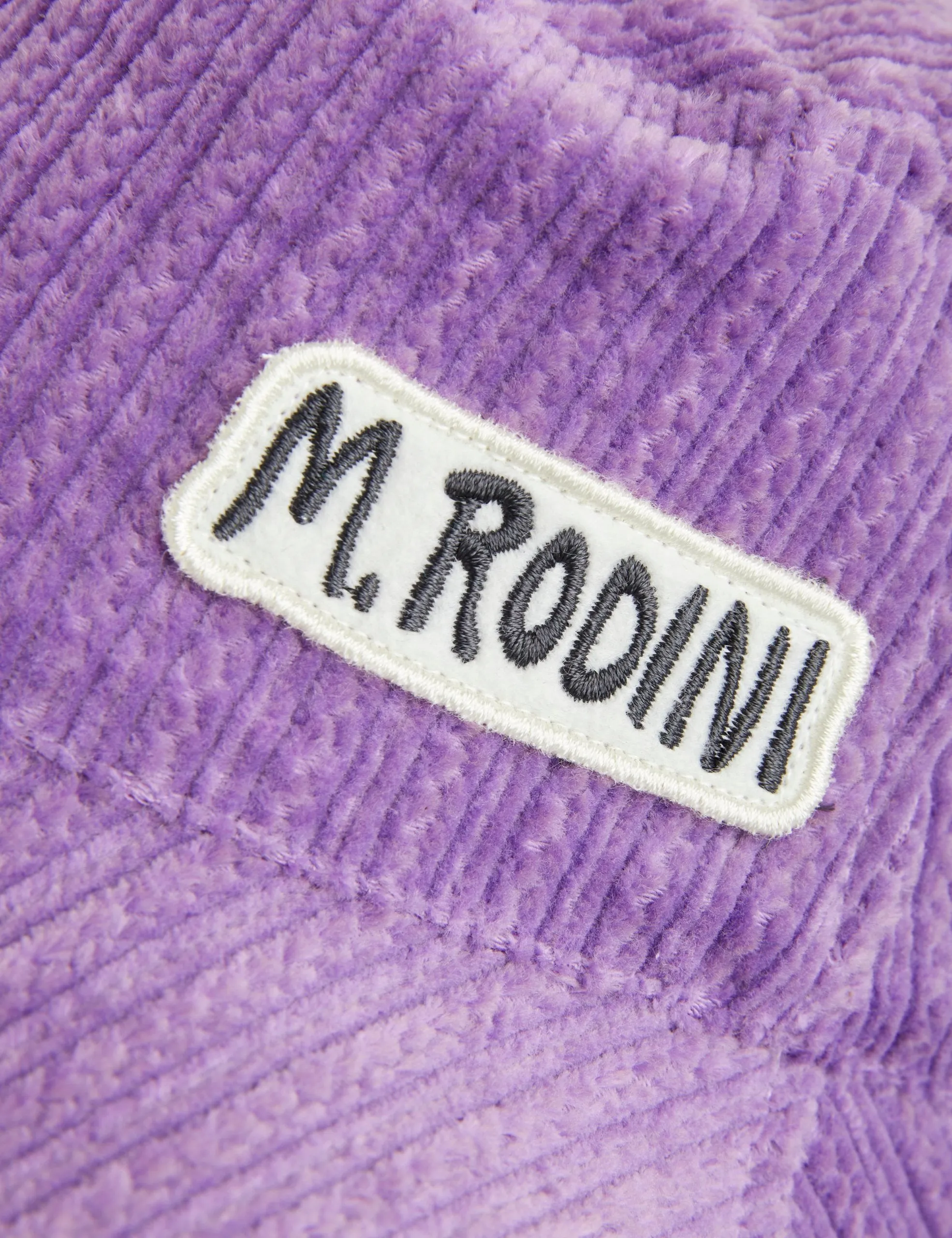 Mini Rodini Corduroy Bucket Hat - Purple