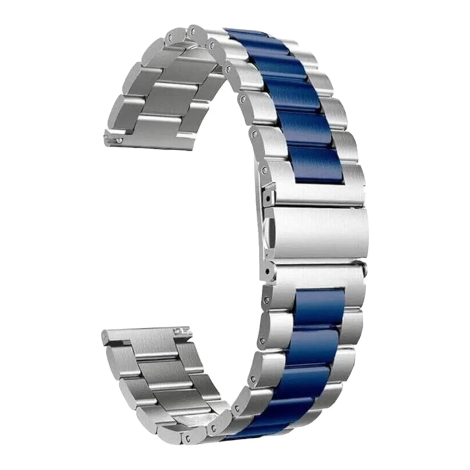 Mountblanc 22mm Range Stainless Steel Link Watch Strap