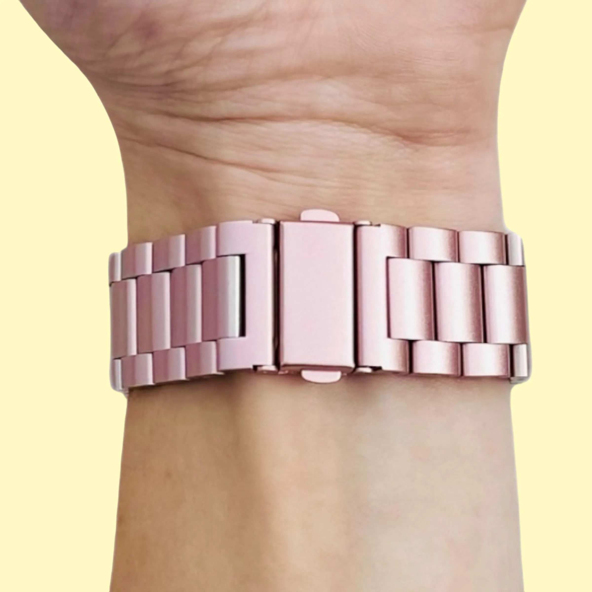 Mountblanc 22mm Range Stainless Steel Link Watch Strap