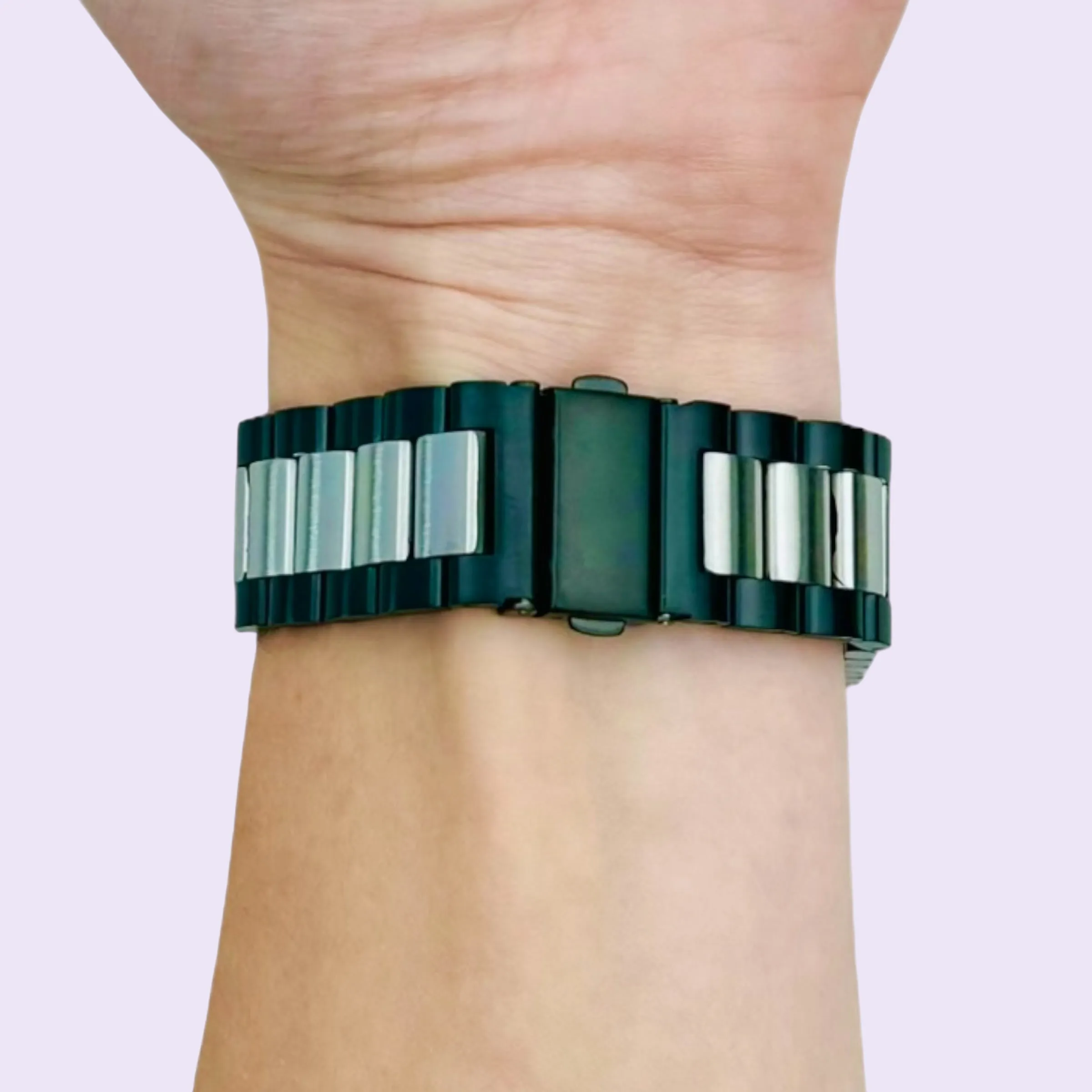 Mountblanc 22mm Range Stainless Steel Link Watch Strap