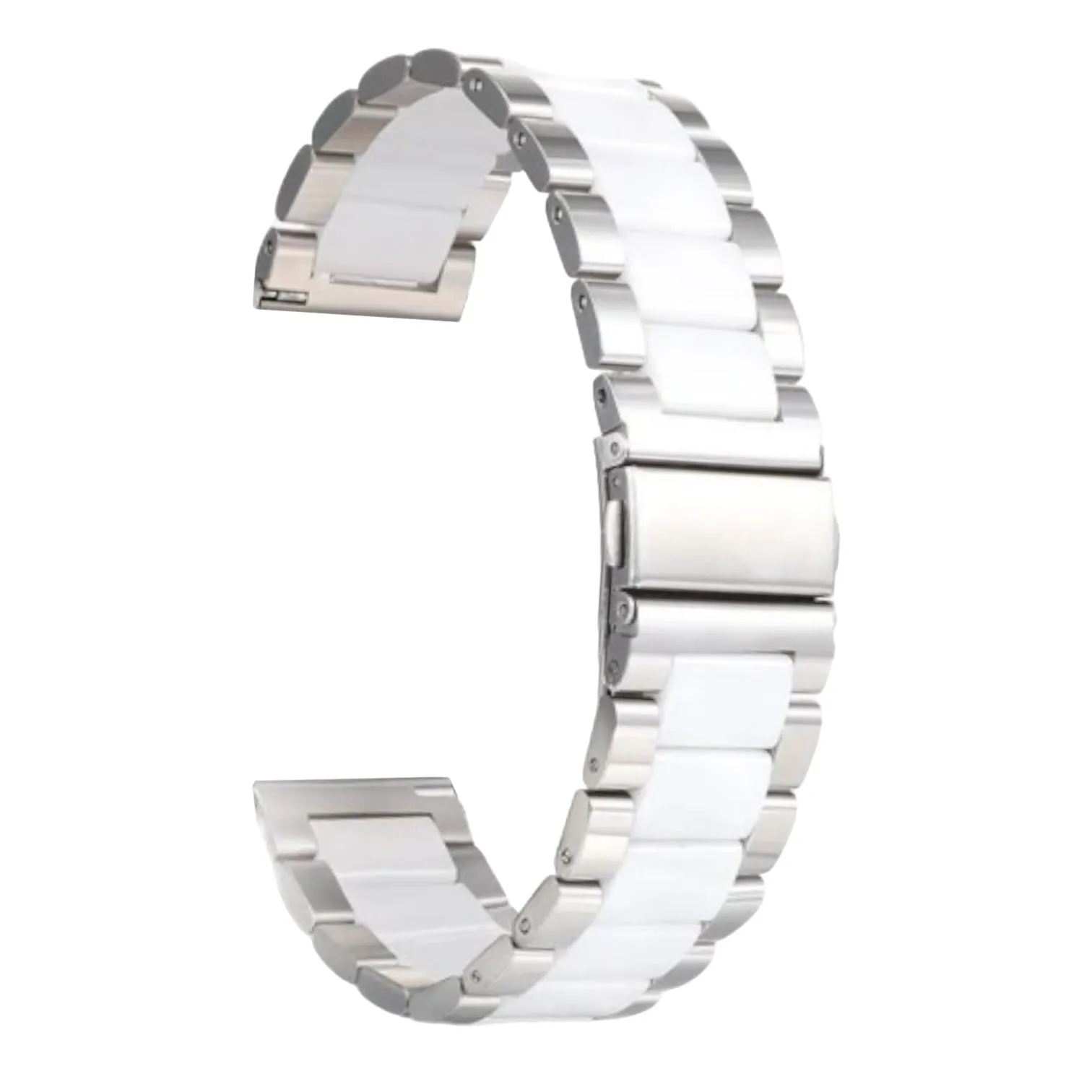 Mountblanc 22mm Range Stainless Steel Link Watch Strap
