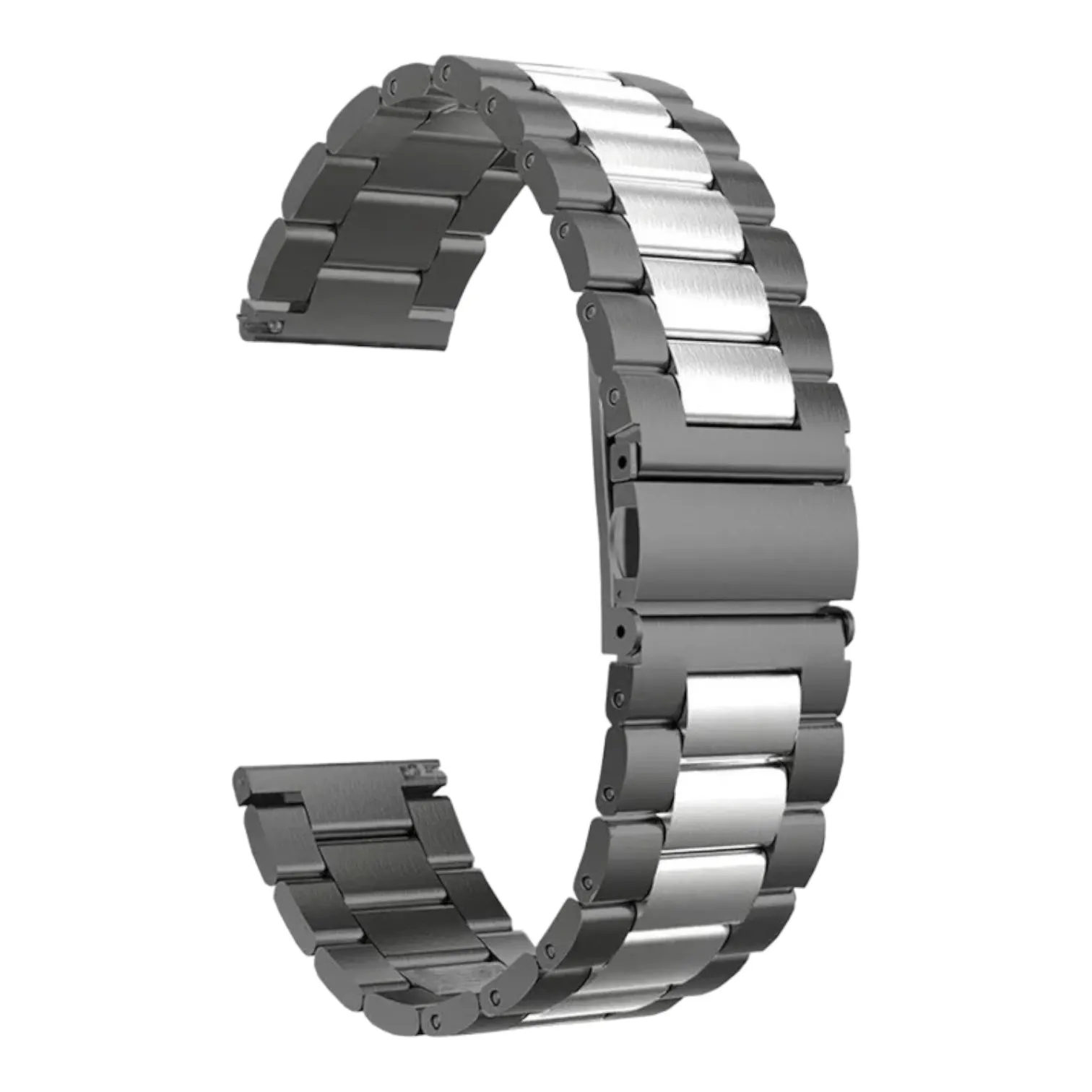 Mountblanc 22mm Range Stainless Steel Link Watch Strap