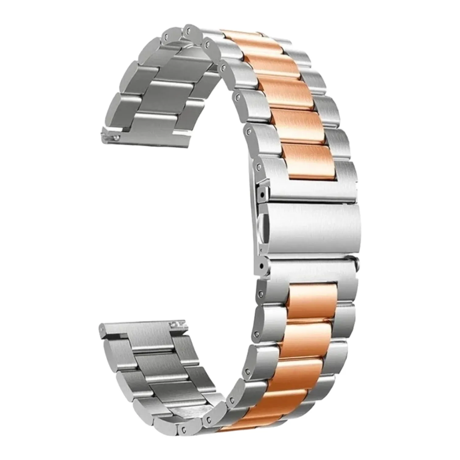 Mountblanc 22mm Range Stainless Steel Link Watch Strap