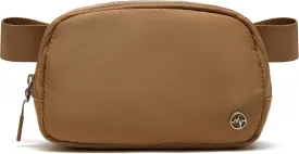 Pander Unisex Belt Bag Fanny Pack for Women with Adjustable Strap, Small Waist Pouch for Workout Running Traveling Hiking