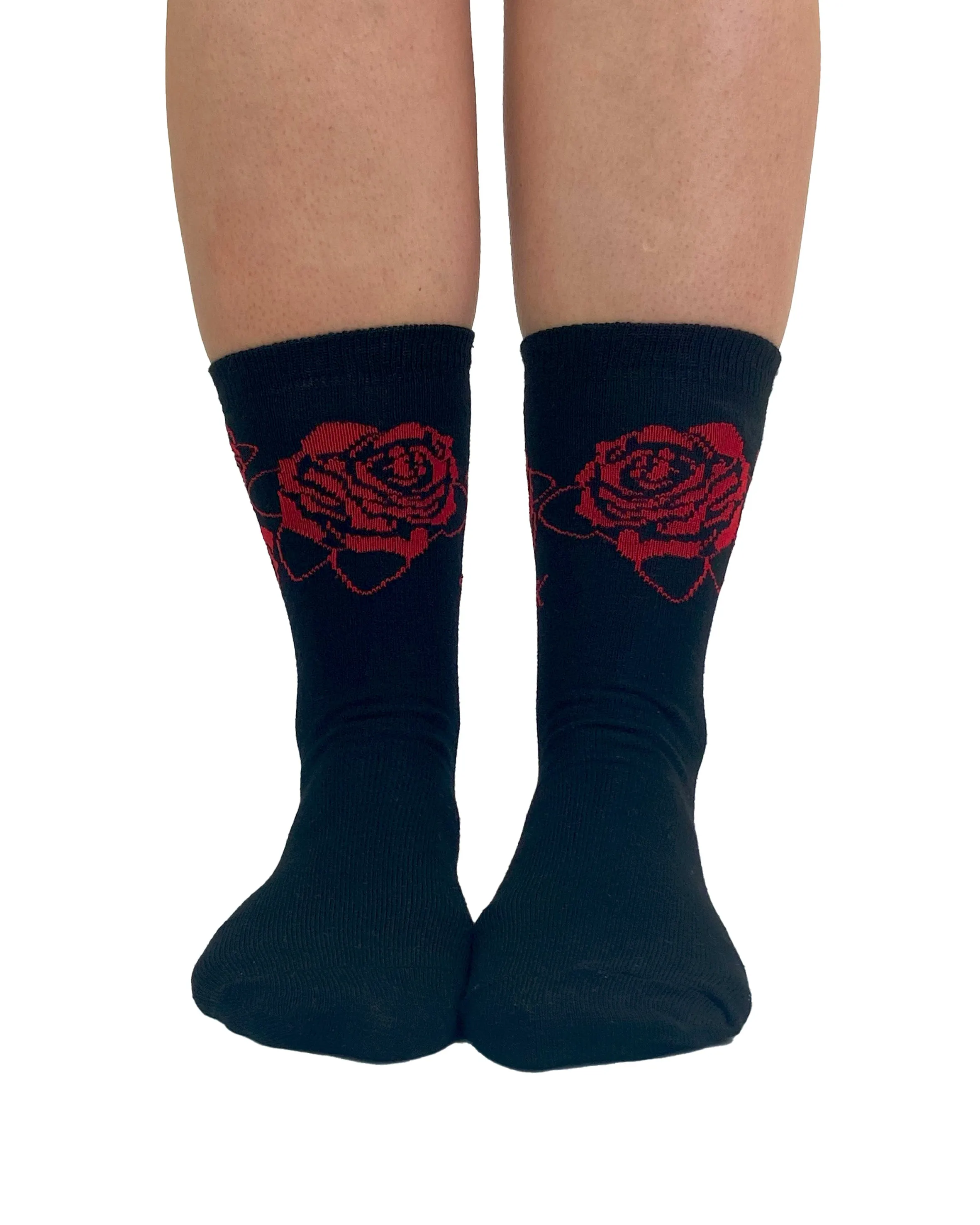 Prick of the rose ankle socks
