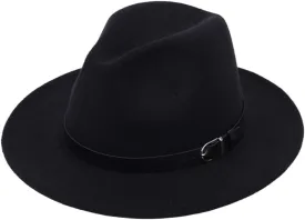 Pulcykp British Hat Men Women Imitation Woolen Winter Felt Hats Fashion Jazz Hat Chapeau