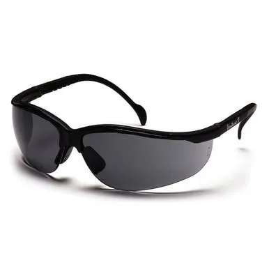 Pyramex Venture II  Safety Glasses (Black Frame)