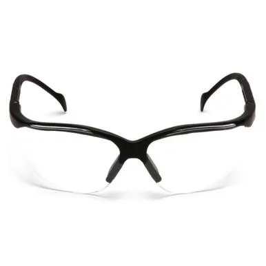 Pyramex Venture II  Safety Glasses (Black Frame)