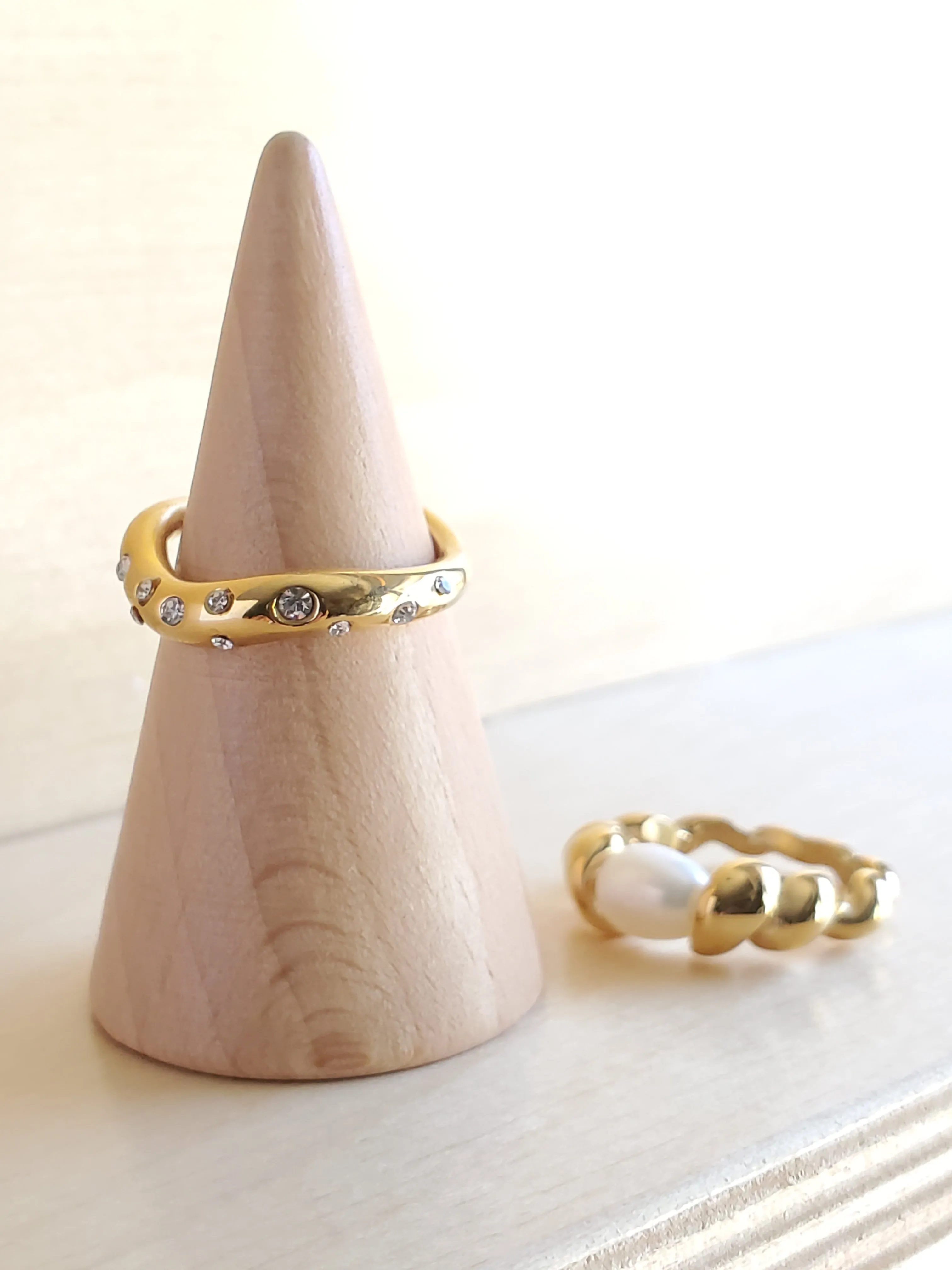 Rhinestone Statement Ring