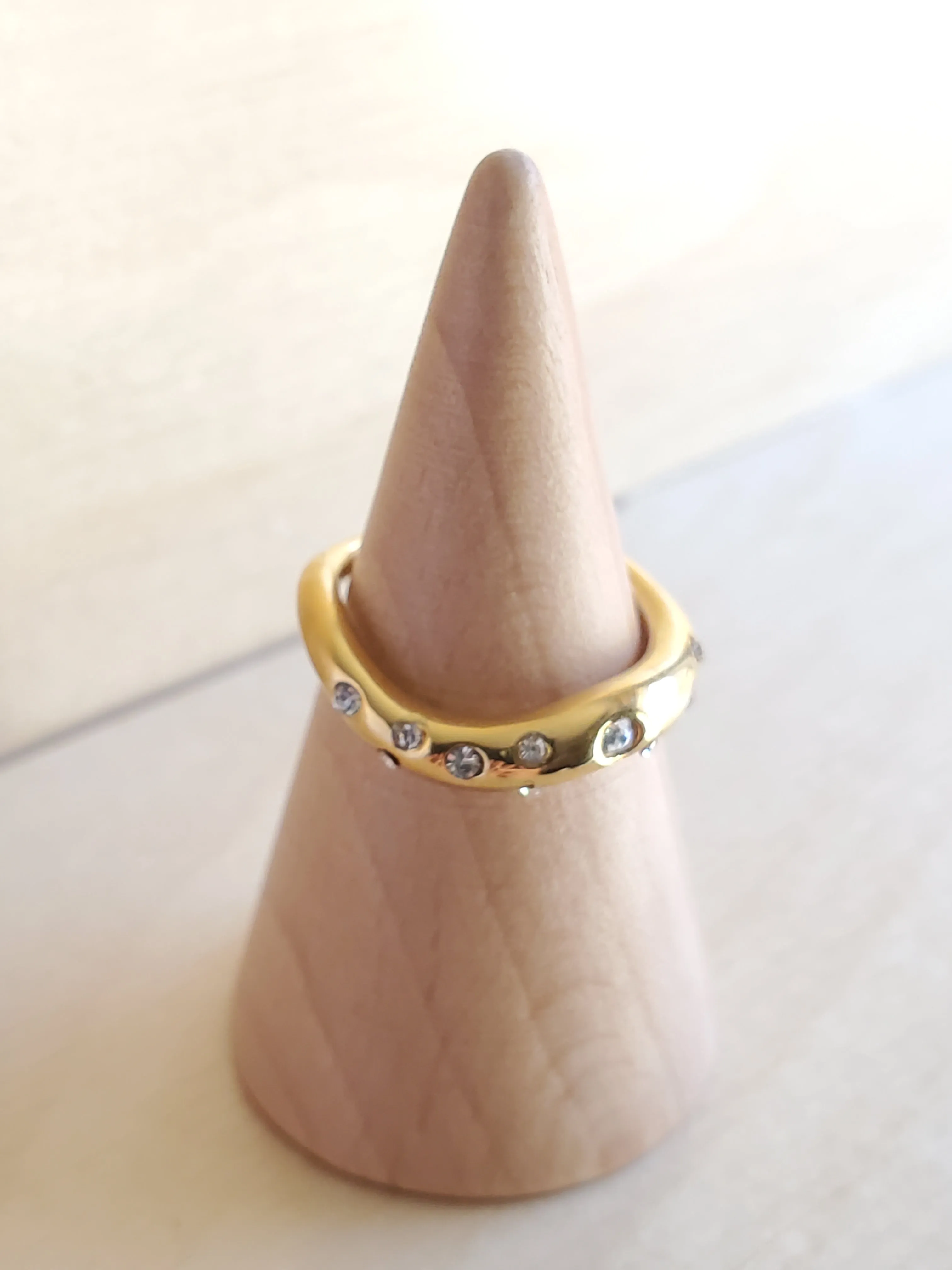 Rhinestone Statement Ring