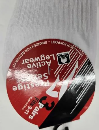 Seely -- Unisex Cotton Ankle Socks -- 3 Pr. Pk