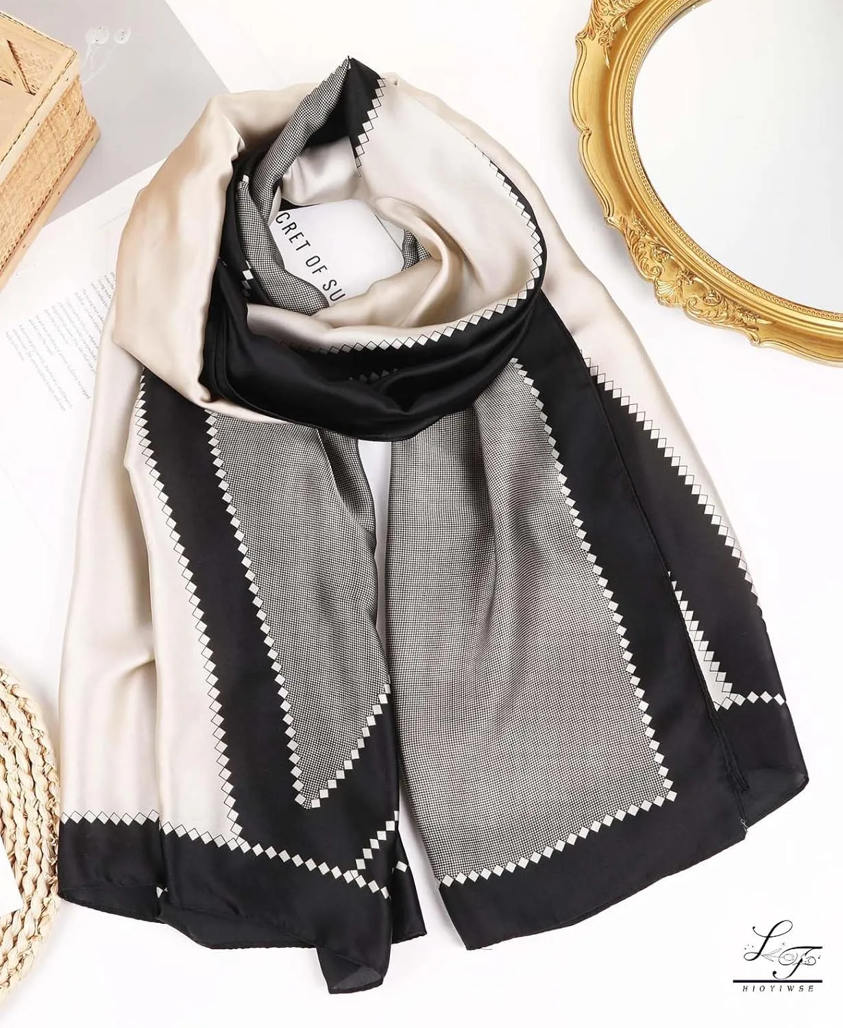 Shawl Scarf For Women Lightweight Scarves Floral Pattern Formal Evening Dressesformal Shawl Summer Wraps