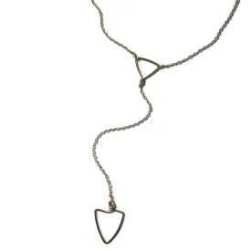 Triangle Arrow Necklace
