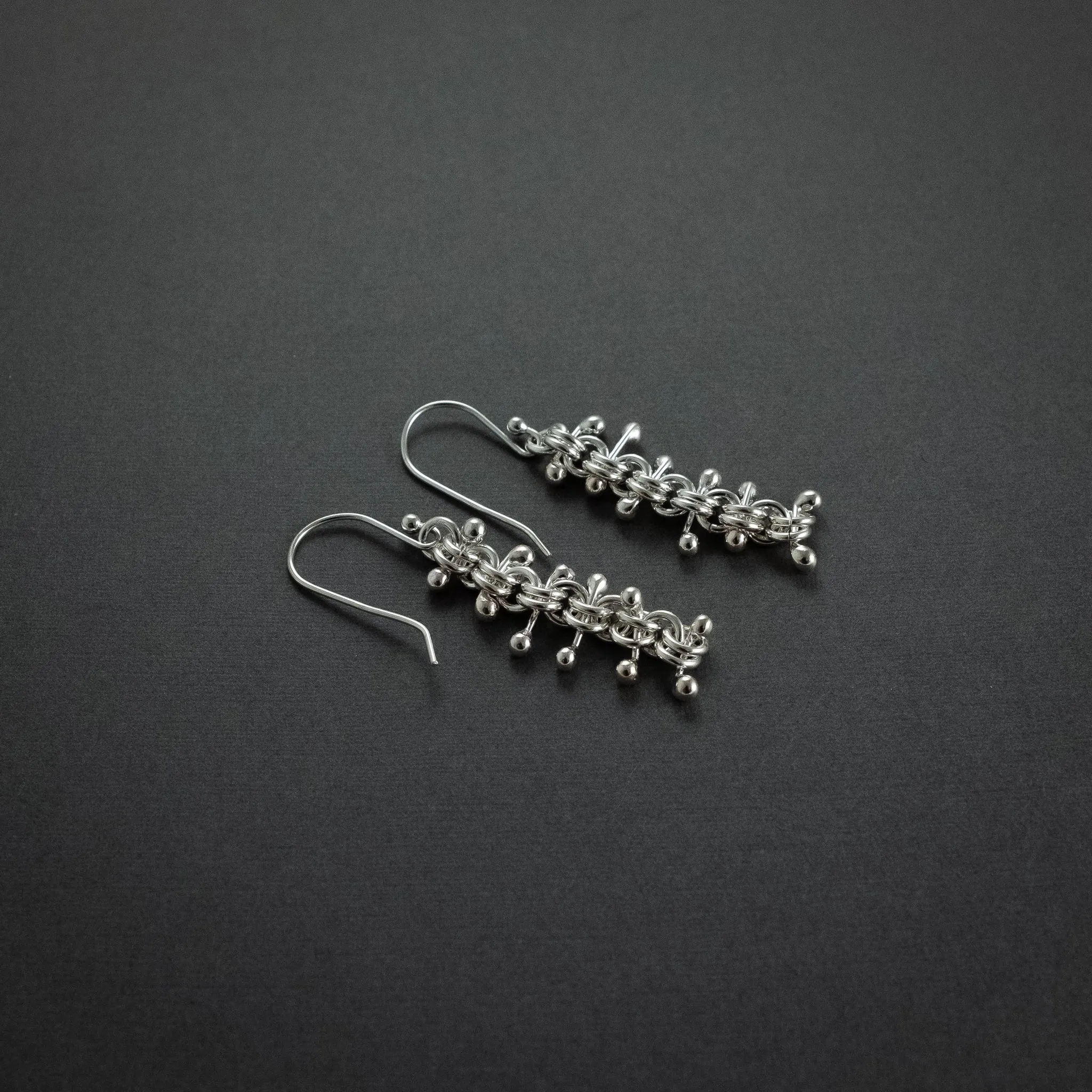 Vertebrae Earrings (Long)