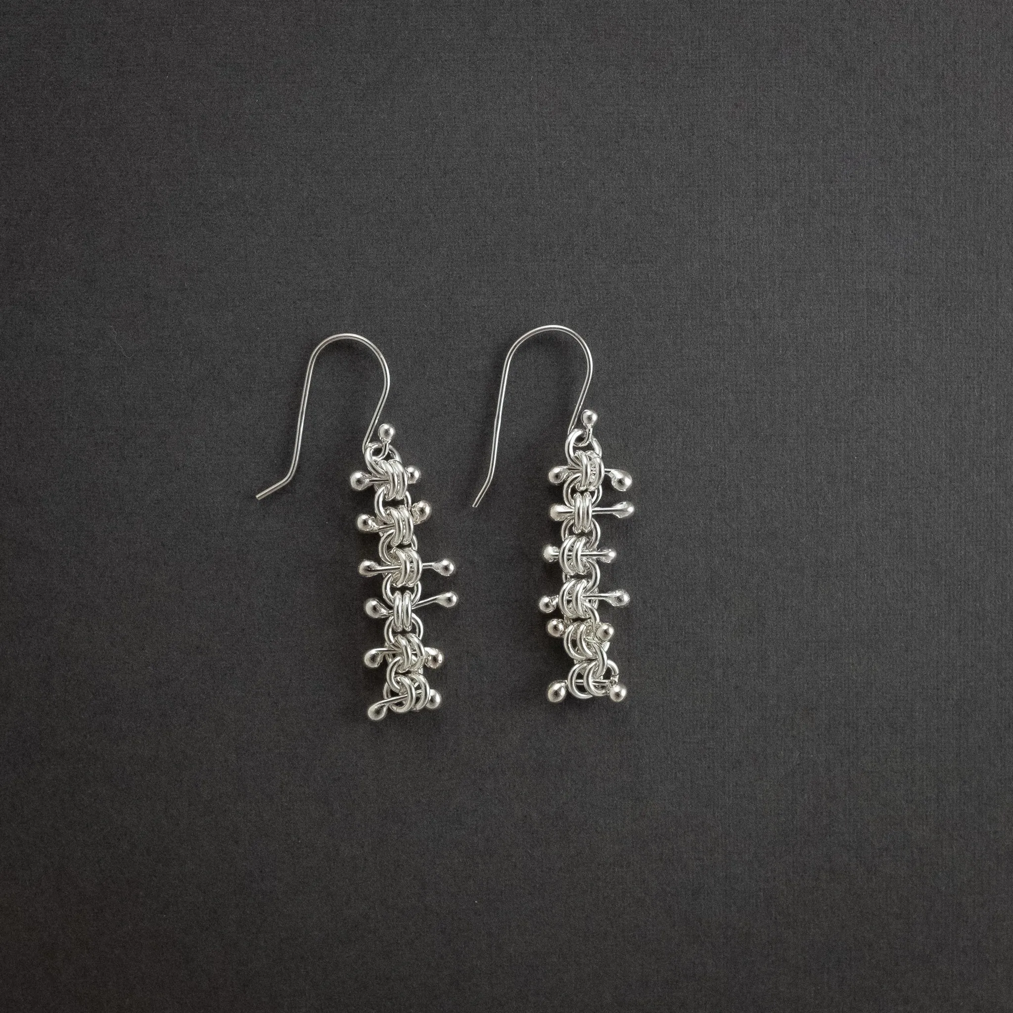 Vertebrae Earrings (Long)