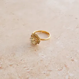 Vintage Statement Crystal Ring