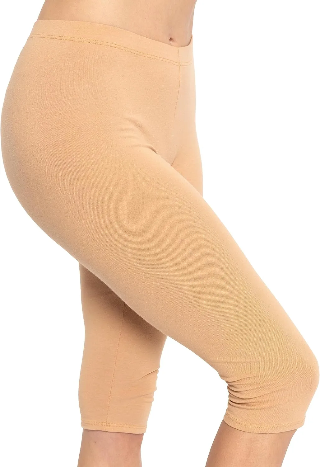 Women's and Plus Size Knee-Length and Ankle Length Leggings